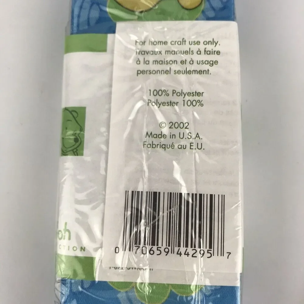 Wrights Disney Home Winnie The Pooh Blanket Binding 799 917 Blue 2